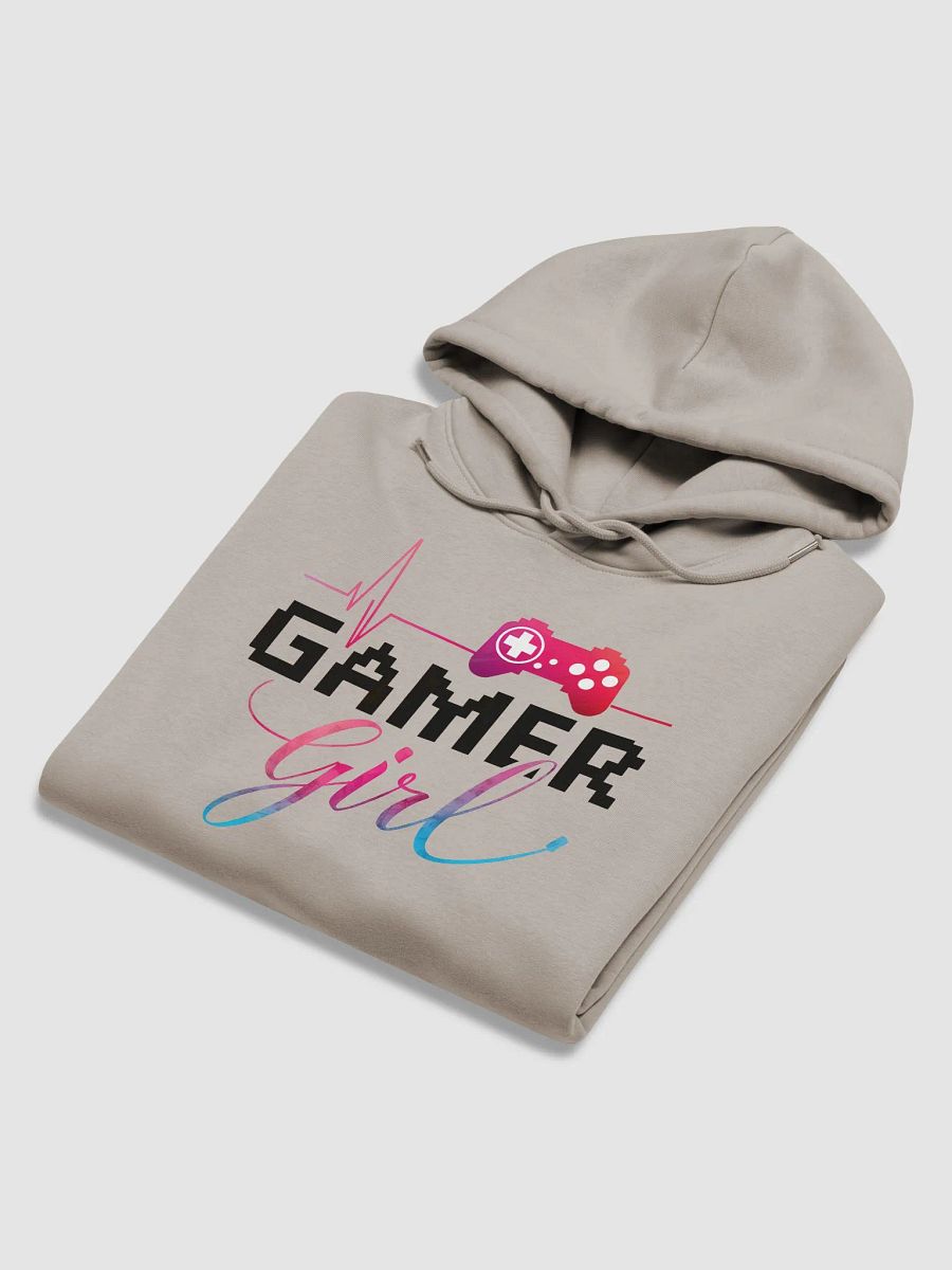 Gamer Girl Heartbeat Eco Hoodie product image (12)