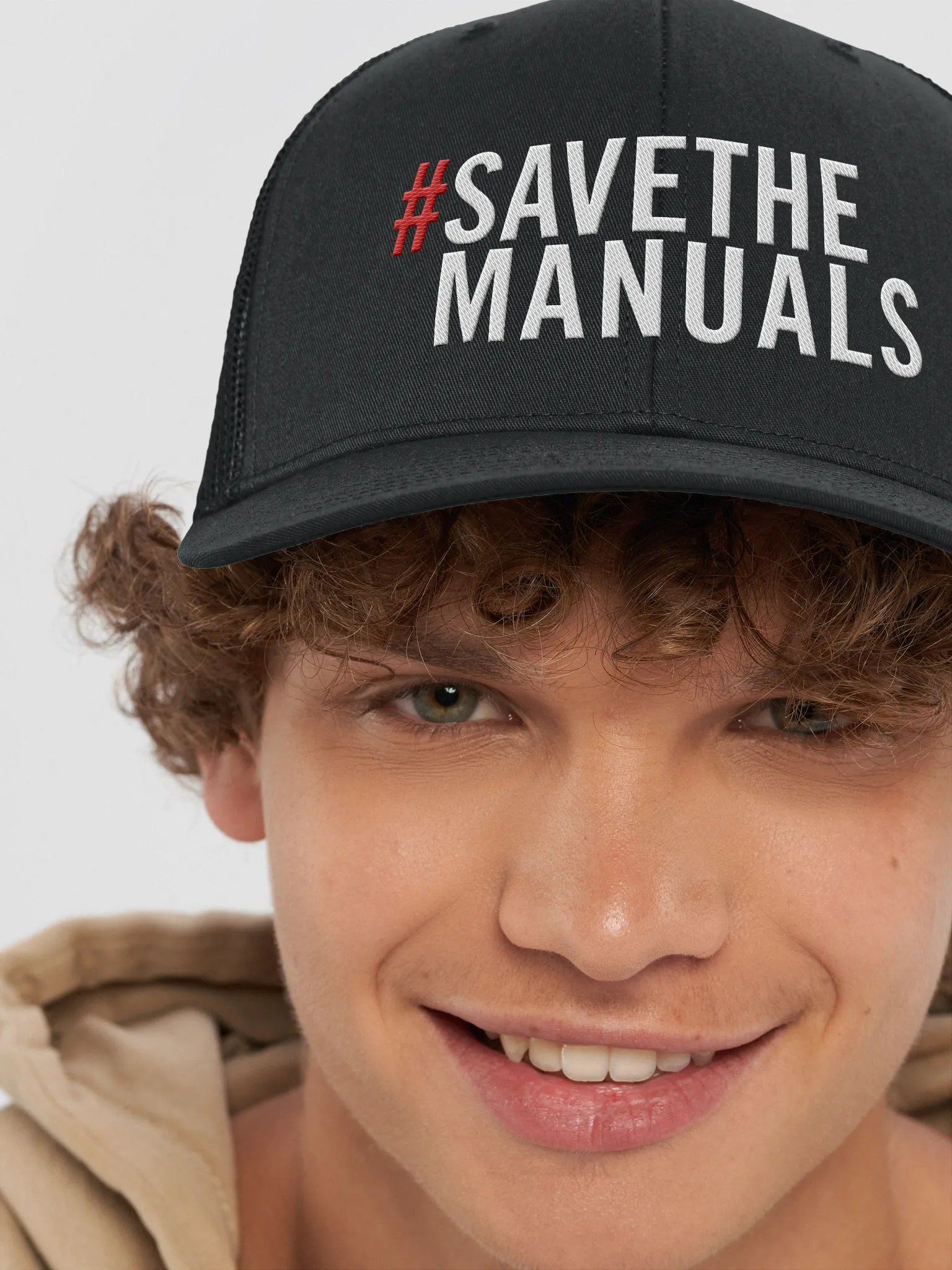 #SAVETHEMANUALS TRUCKER HAT product image (23)