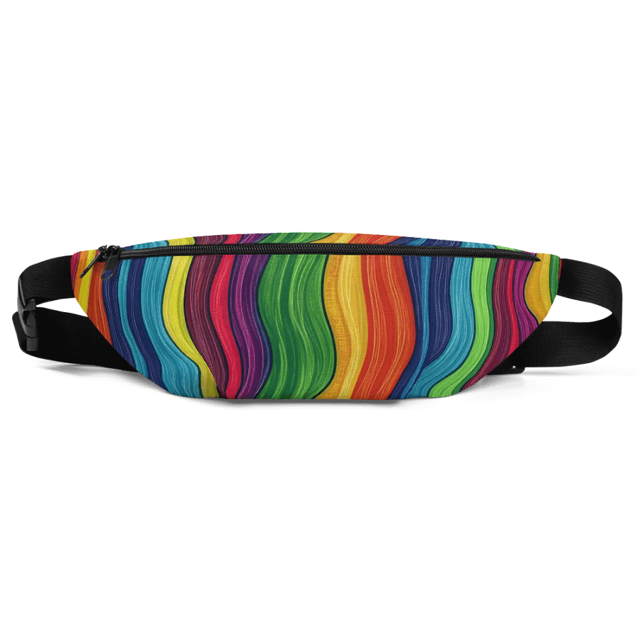 Rainbow Waves | Fanny Pack product image (2)