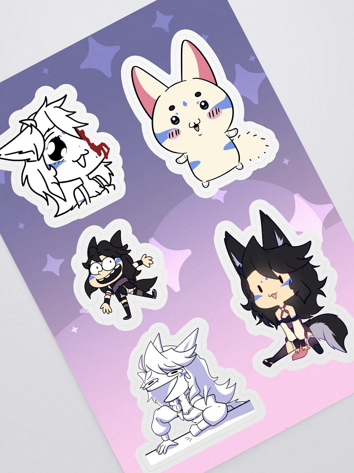 silly Susk Stickers product image (1)