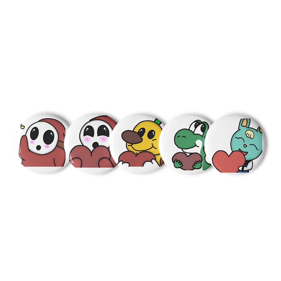 Misc emote buttons product image (1)