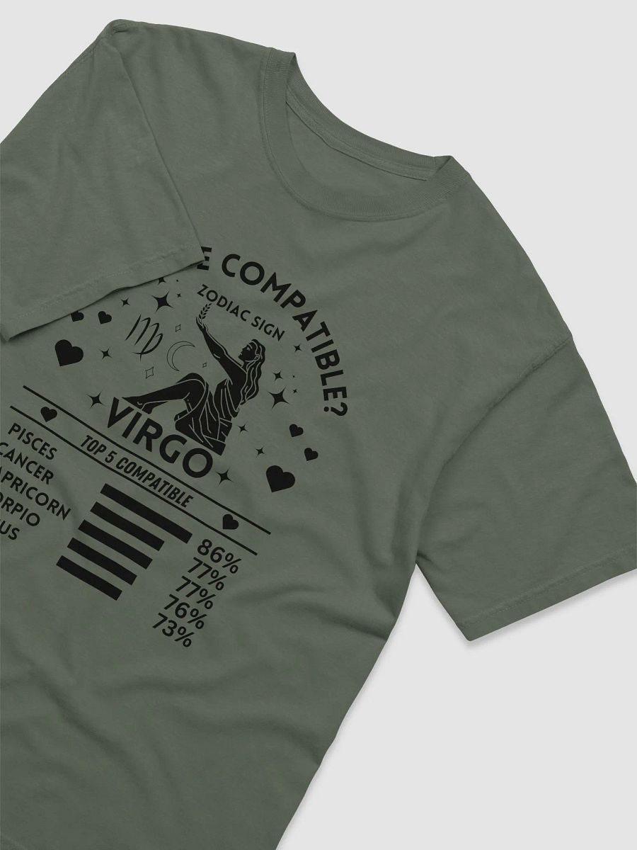 Virgo Zodiac Sign Romantic Compatibility T-Shirt - Light Comfort Colors 1717 product image (5)