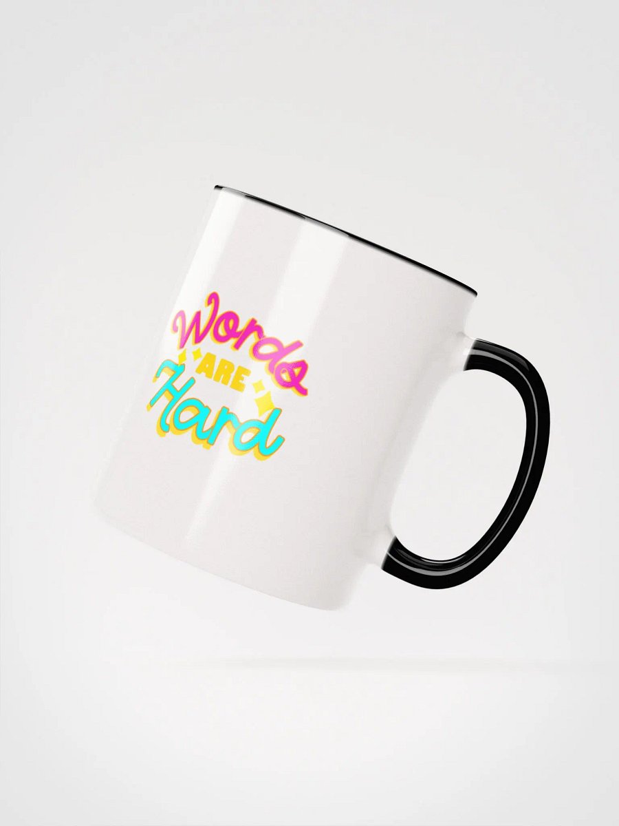 Words Are Hard Ceramic Mug product image (21)