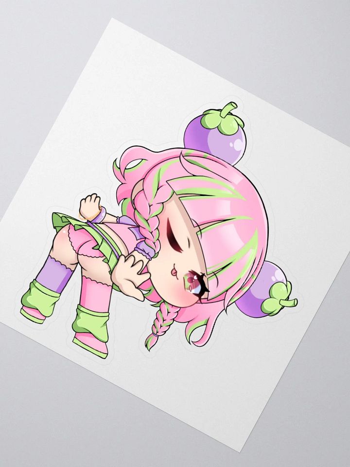 Mangosteen Bootie Sticker - Winky Version (3x3