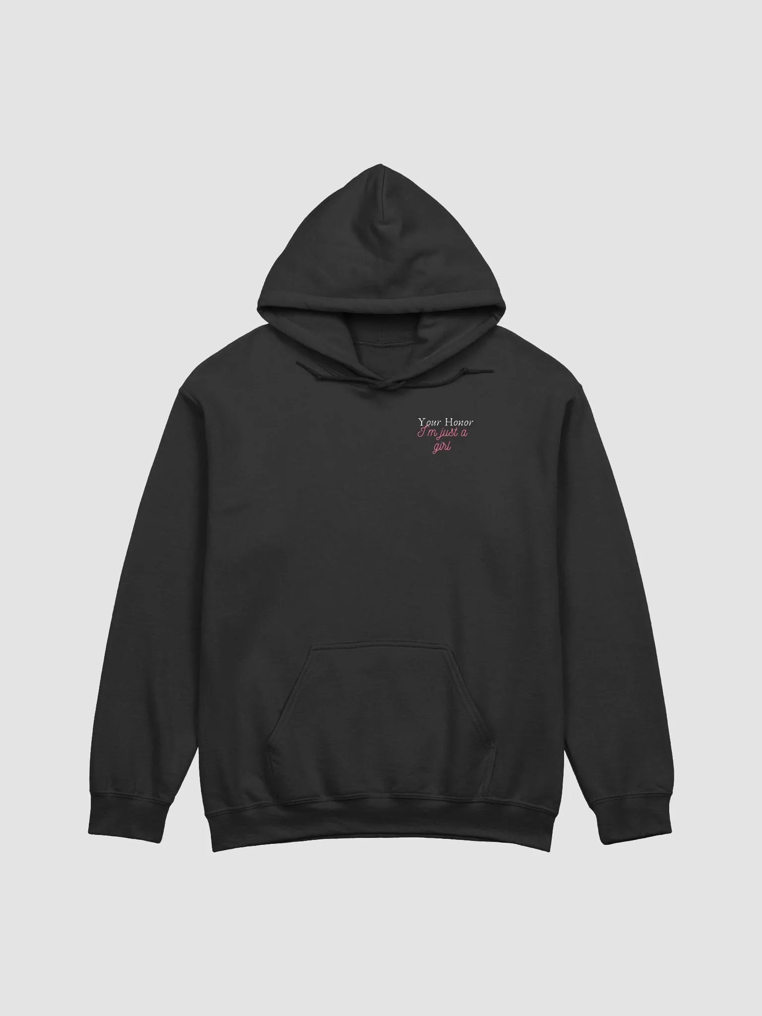 Just a girl hoodie product image (1)