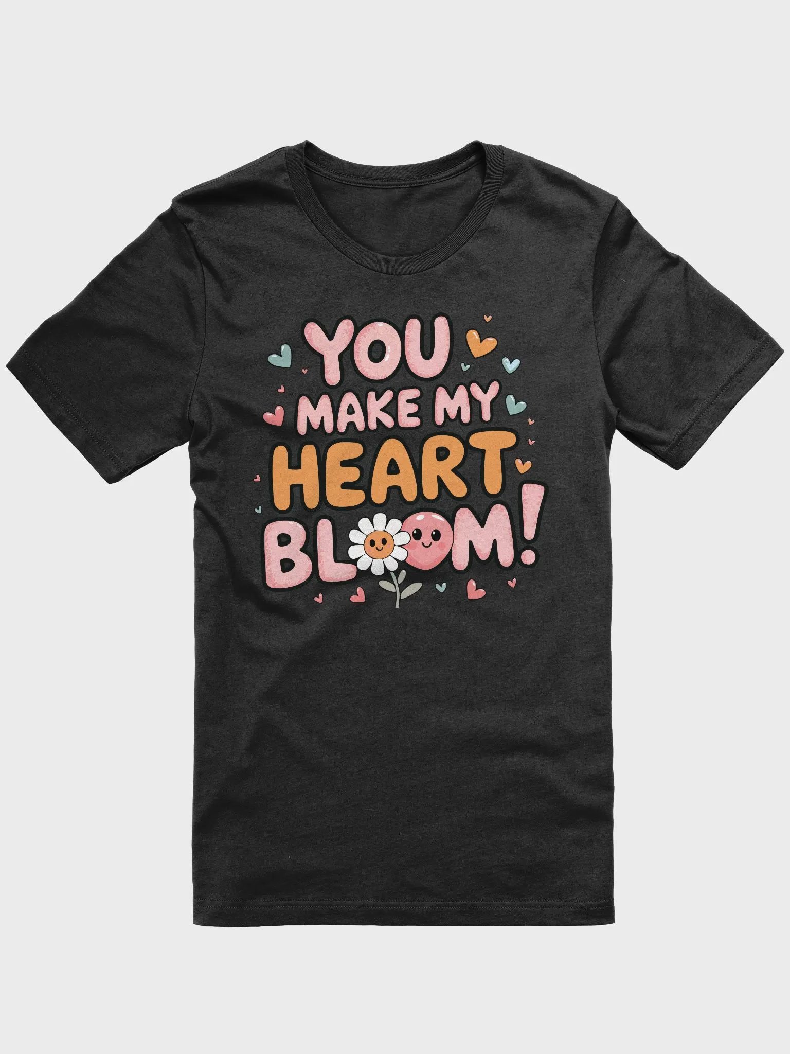 Heart Bloom Delight T-Shirt product image (3)
