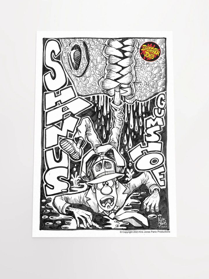 AGHH! IT'S GOT MY LEG POSTER product image (1)