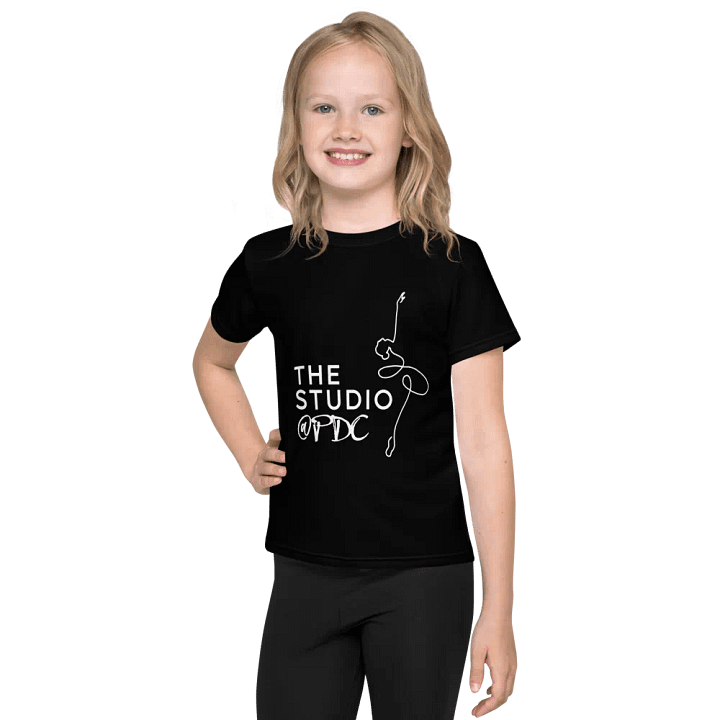 Kids T-Shirt | Black with White Logo product image (1)