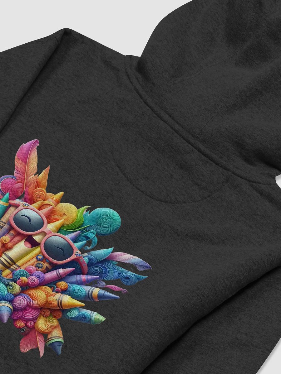Whimsical Art Supplies Burst Hoodie product image (37)