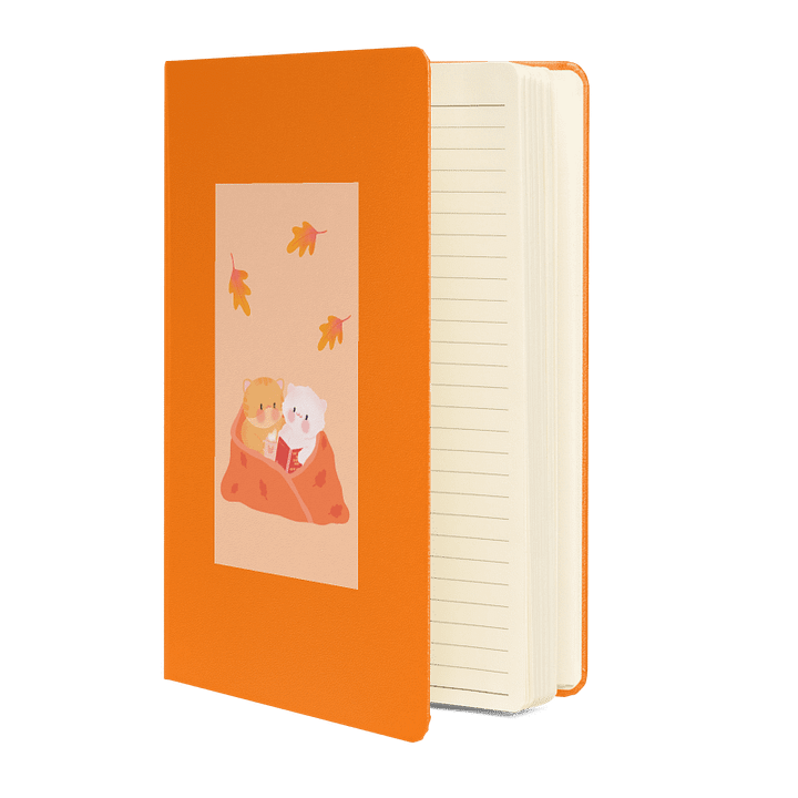 Cozy Autumn Cats Hardcover Journal product image (2)