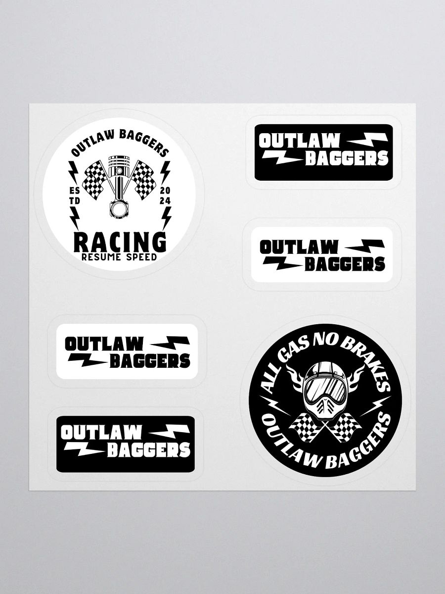 Outlaw Baggers Sticker Pack #2 product image (1)