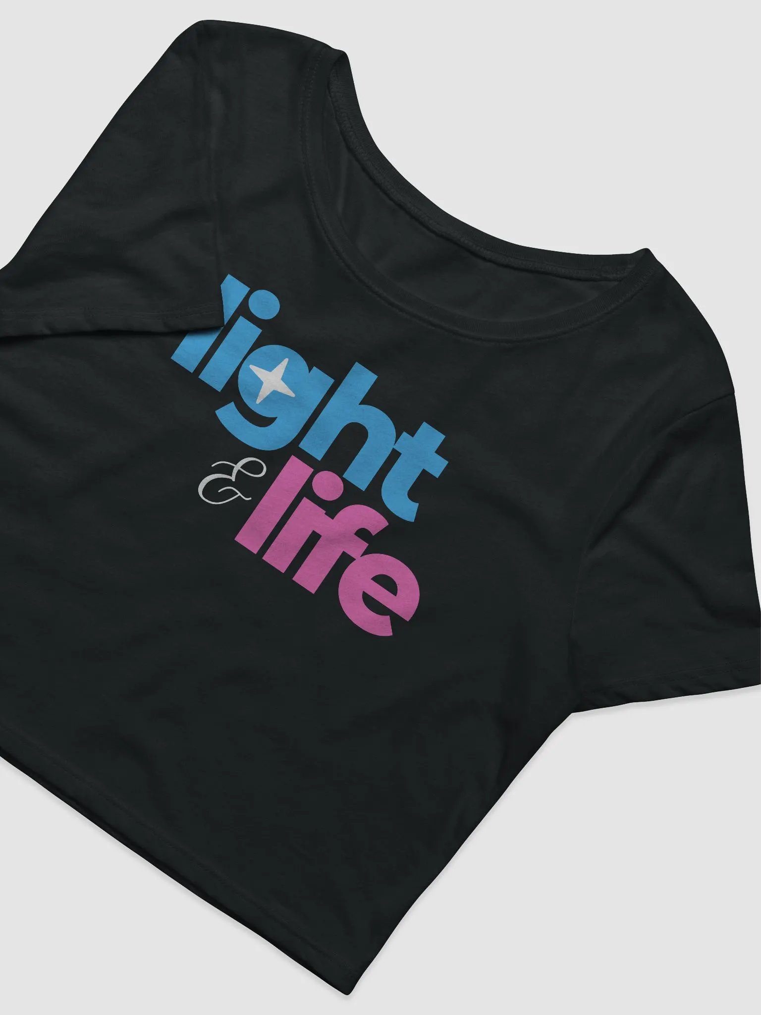 LIGHT AND LIFE - Life Crop Tee product image (3)