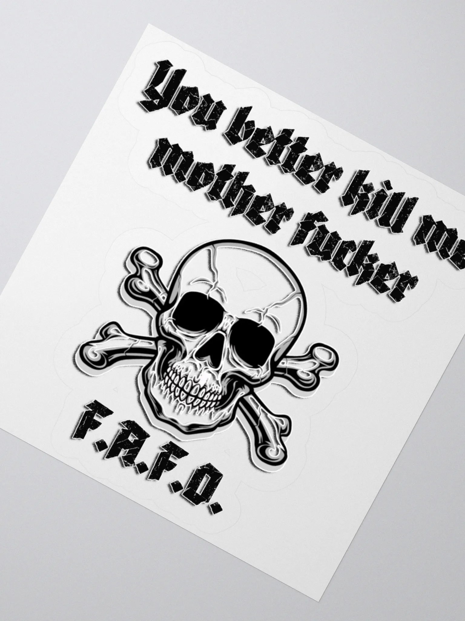 Better Kill Me - Uncensored Sticker product image (5)