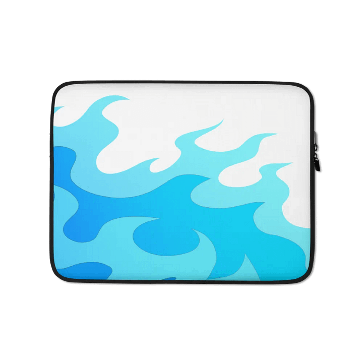 Blue Fire Laptop Case 【White】 product image (1)