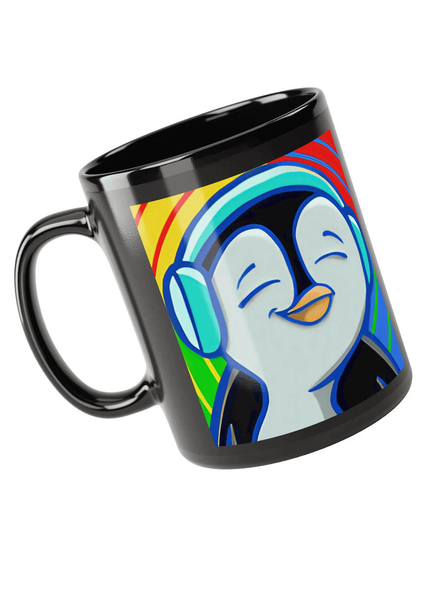Penguin Groove Black Mug product image (12)