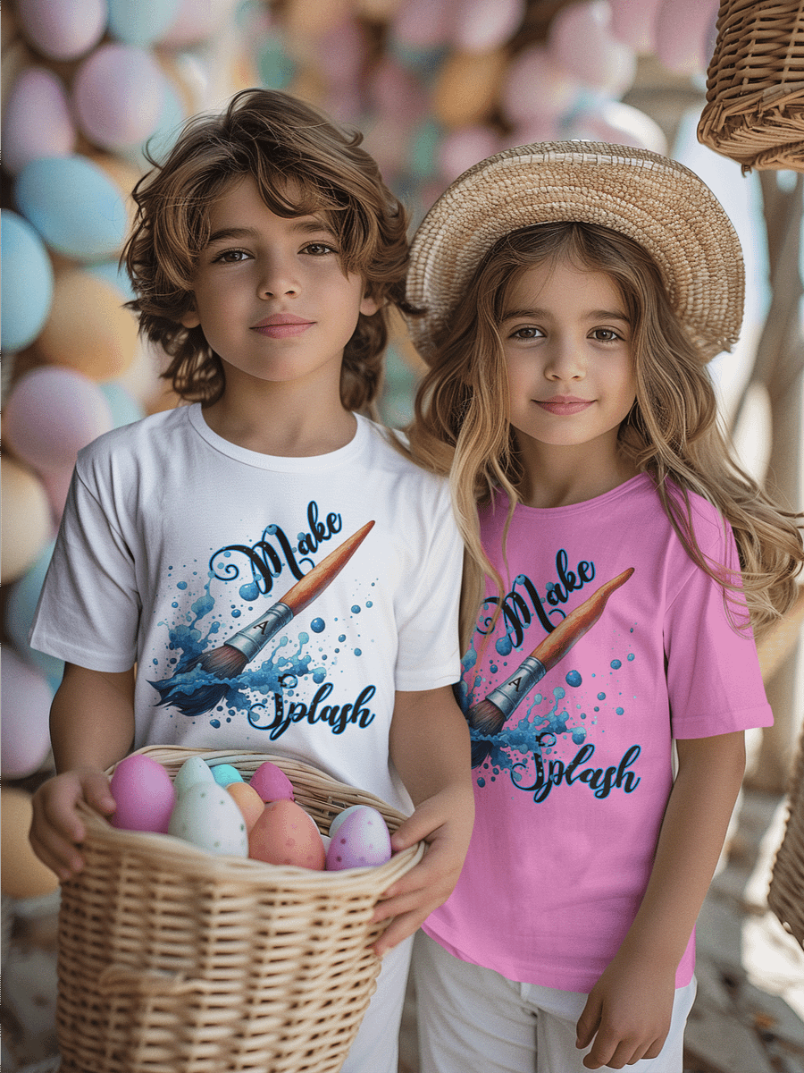 Splashy Brush Youth Tee product image (19)