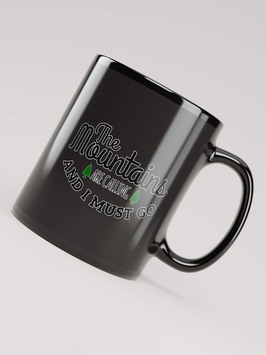 Mountain Calling Black Coffee Mug product image (8)