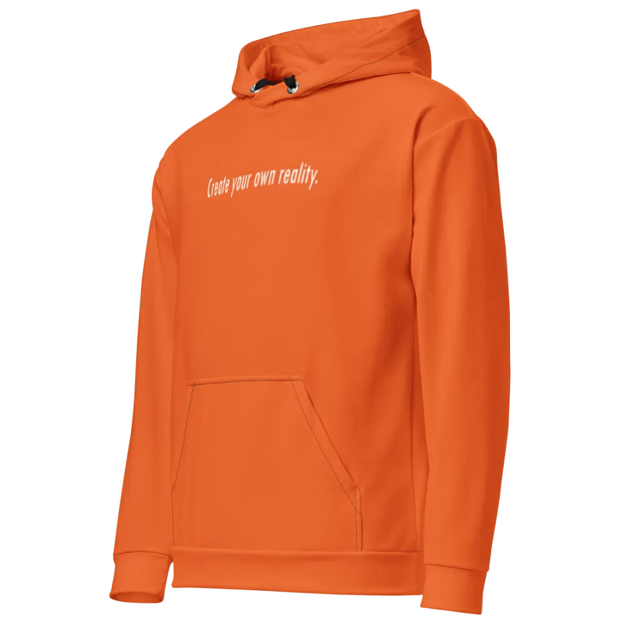 "CREATE YOUR OWN REALITY" Classic Hoodie (ORANGE) product image (2)