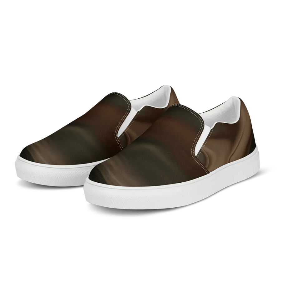 Womens Camouflage Pattern Canvas Slip-On Shoes product image (5)