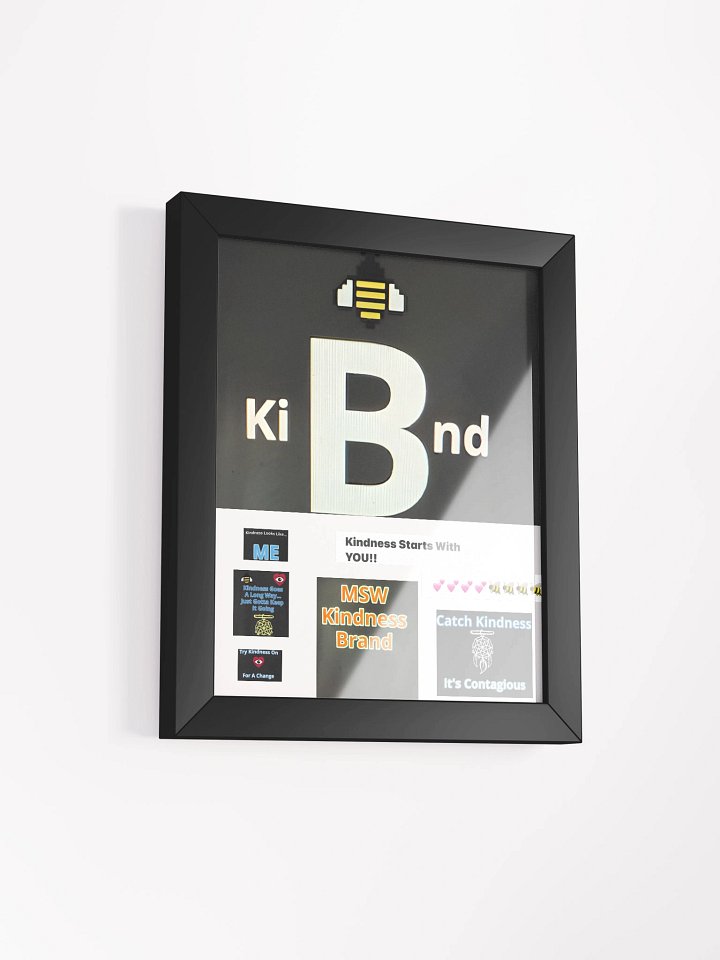 Melissa S Wayner Kindness Brand Poster product image (2)
