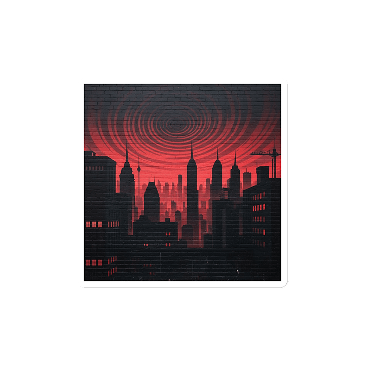 Dreadreach City Mural Style Art Die-Cut Magnets Set product image (2)