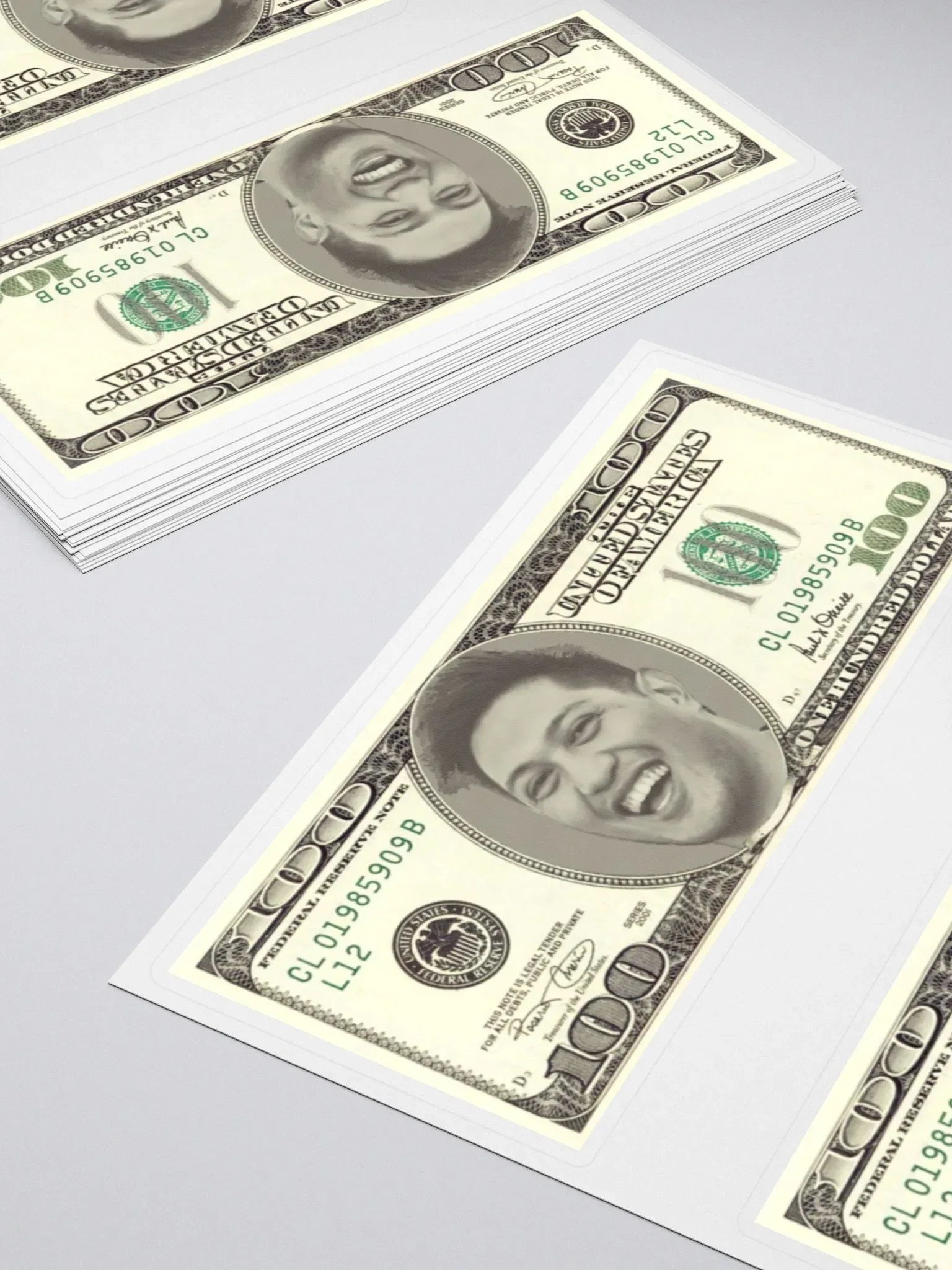 Sean $100 Bill Stickers product image (4)