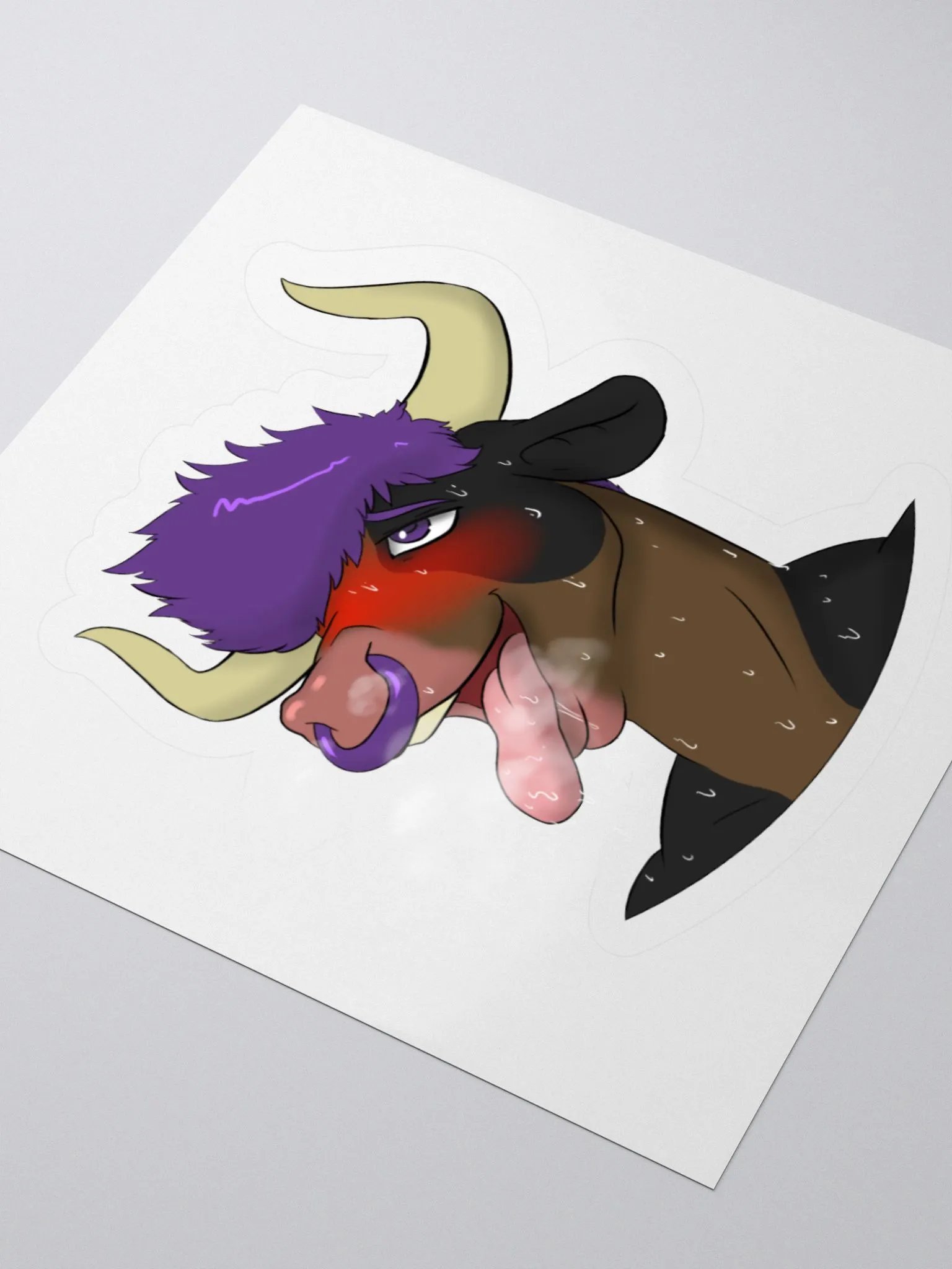 Yuuma Gasm Emote Sticker product image (3)