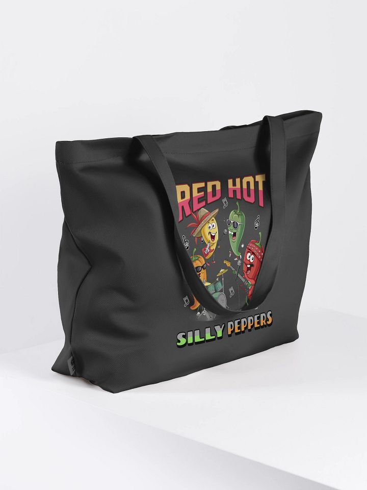 Red Hot Silly Peppers Organic Tote Bag product image (1)
