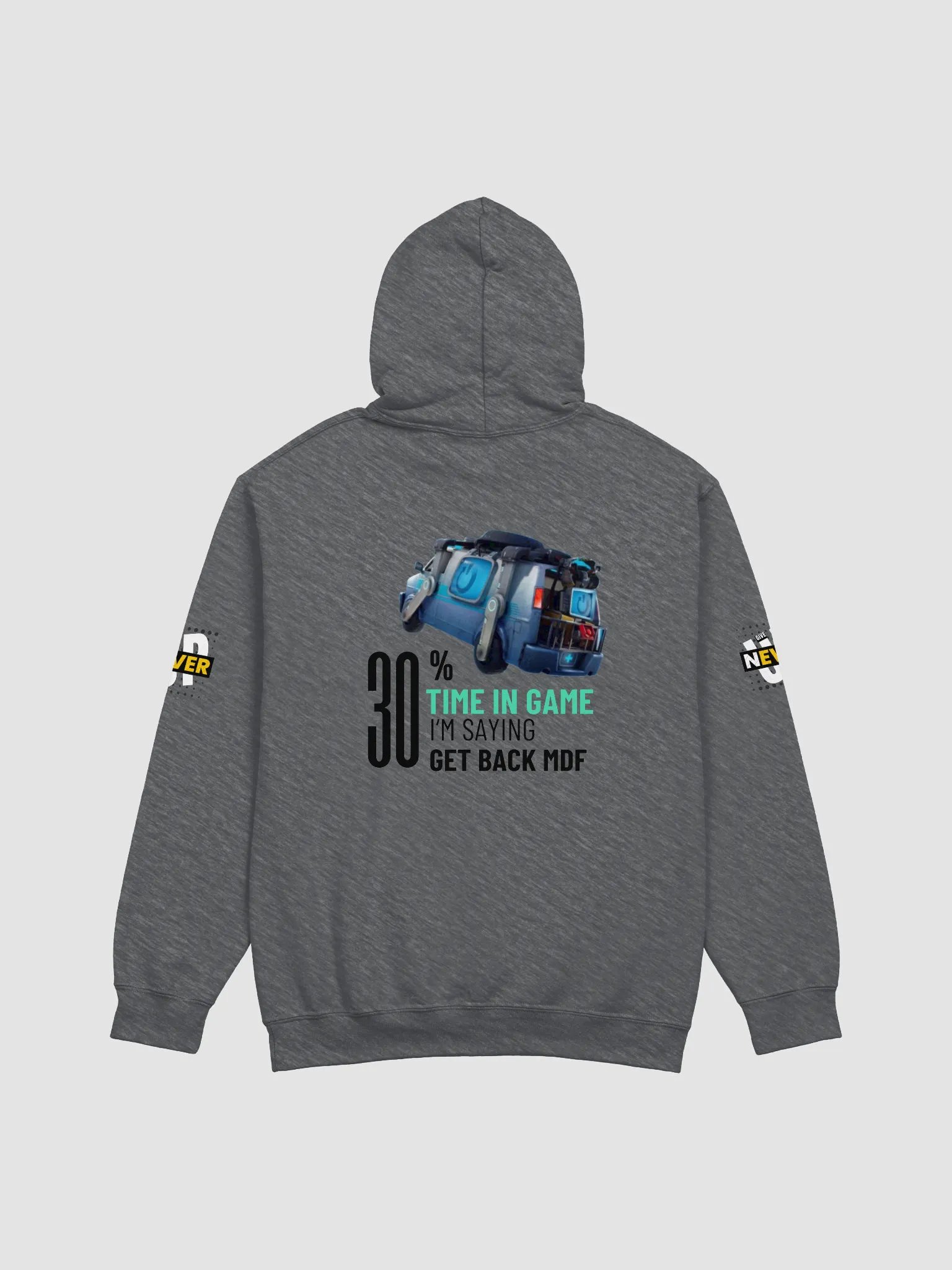 Never Give Up Classic Hoodie product image (11)