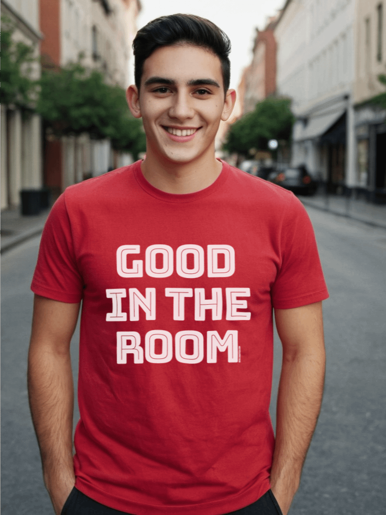 Funny Hockey T-Shirt – Good in the Room – Beer League Hockey Shirt for Men – Gift for Hockey Players & Team Guys product image (1)