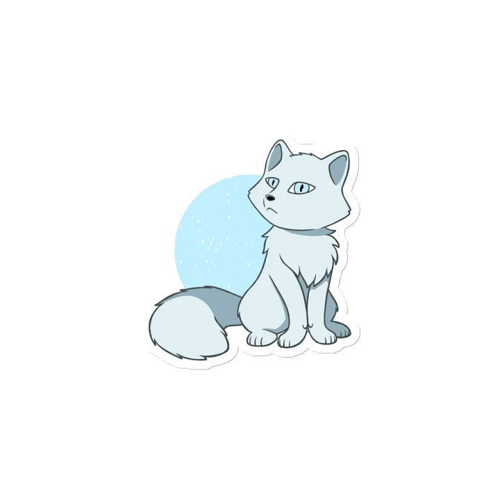 Arctic Fox Magnet product image (2)