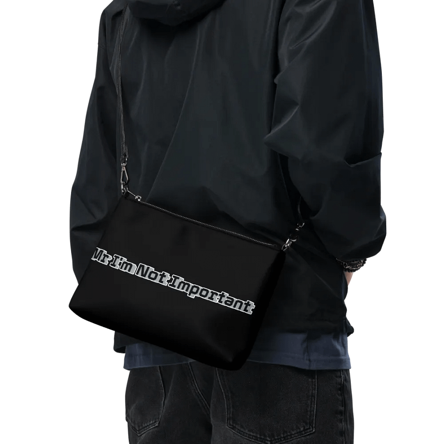 Crossbody Bag - Black - Mr I'm Not Important product image (12)