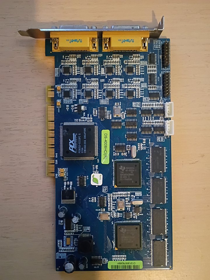 Hikvision DS-4008HCI PCI-E 8 Channel Compression Card - NG P4C product image (1)