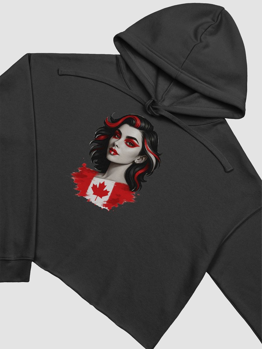 Canada Maple Leaf Muse Crop Hoodie product image (11)