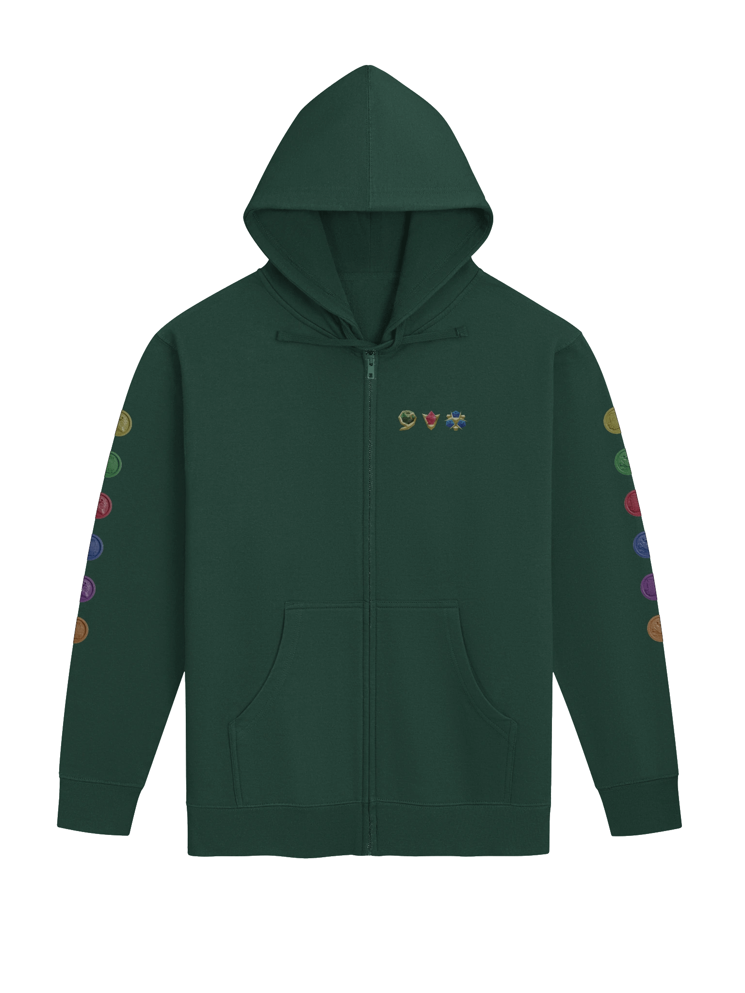 Hero of Time - Independent Trading Co. Fleece Zip Up Hoodie product image (13)