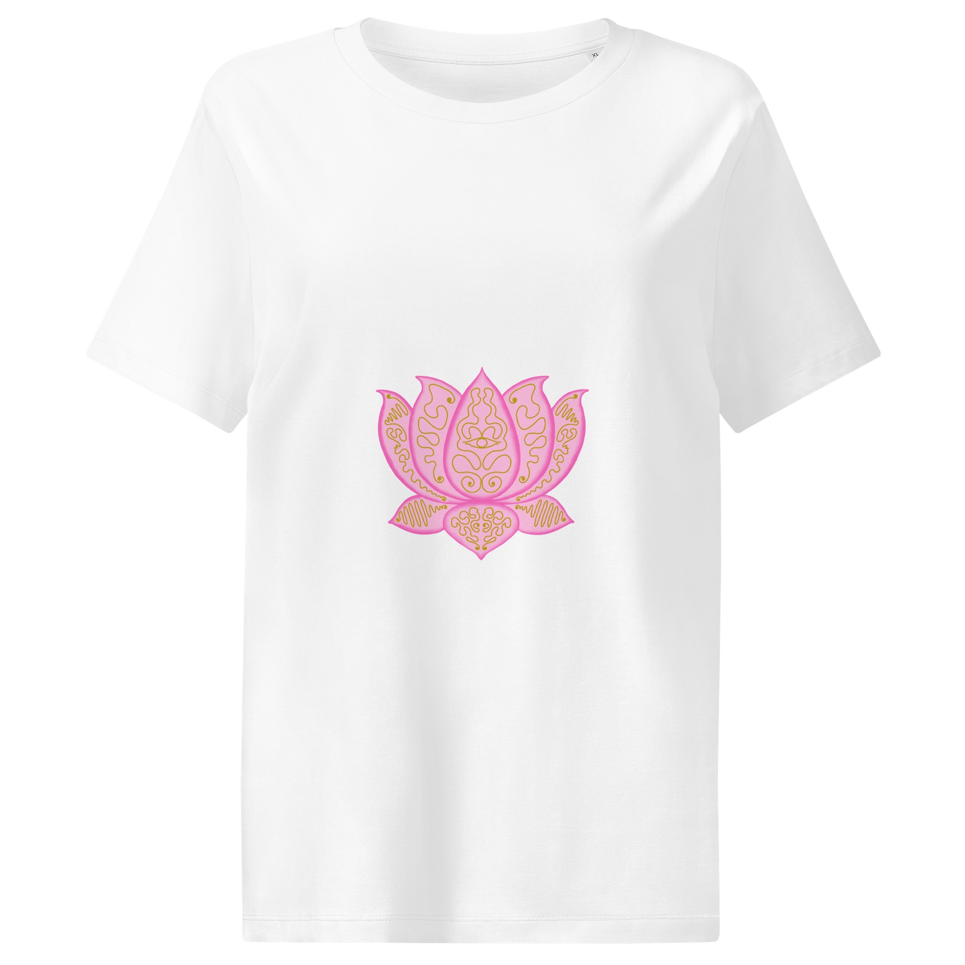 Lotus Elegance Organic Cotton T-Shirt product image (1)