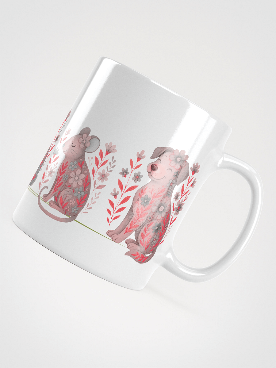 Mug Blanc - Ferme Fleurie Graphique Série 2 - Cadeau Original product image (4)