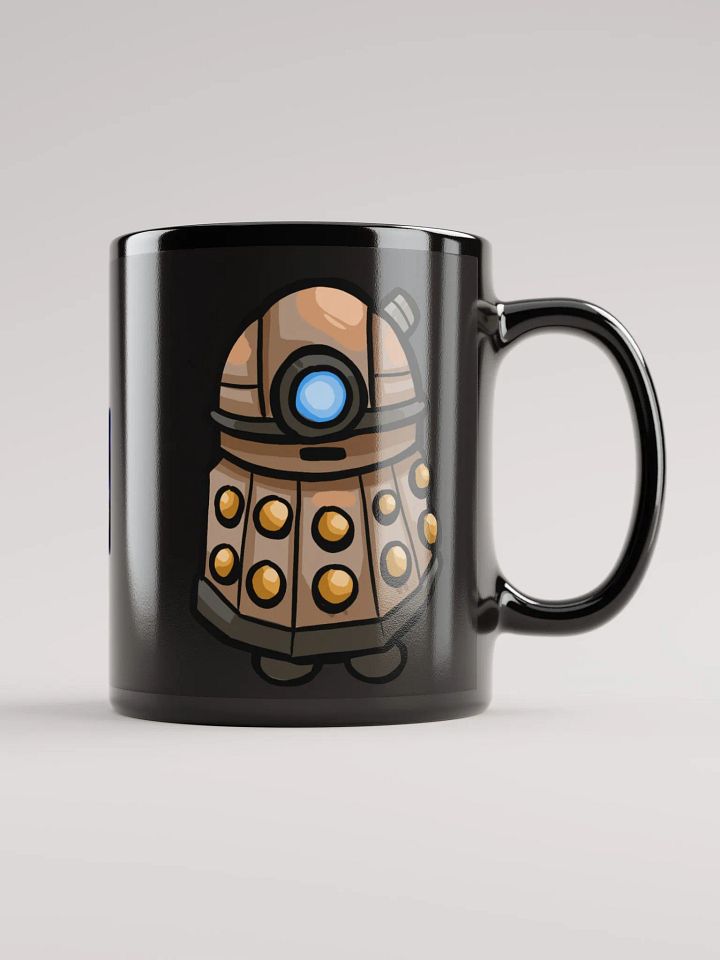 Exter'Mini'ate Glossy Black Mug product image (1)