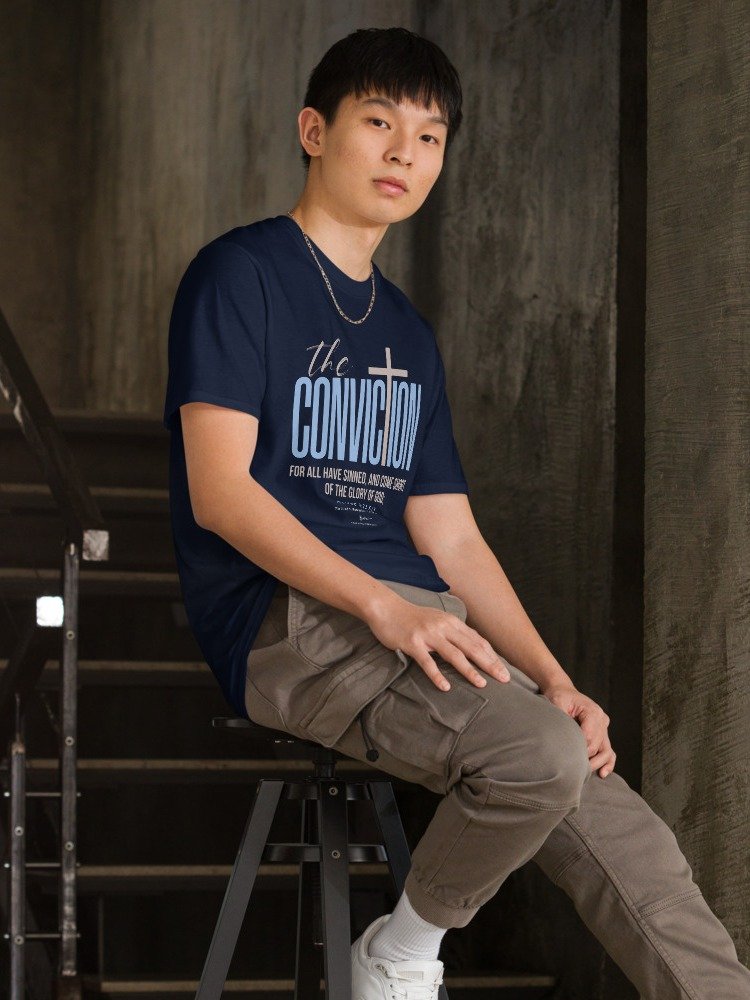 T-Shirt, The Road to Salvation, Step 1, CONVICTION/Admit, Short-Sleeve Unisex T-Shirt product image (4)