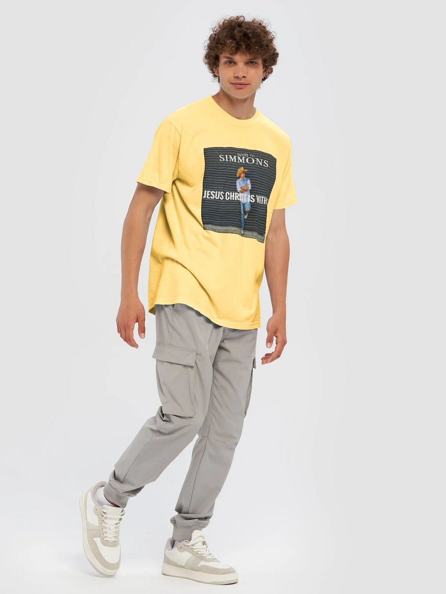 scott m Simmons Country Christian Artist Jesus Is With Me Album Promo T Shirt product image (67)