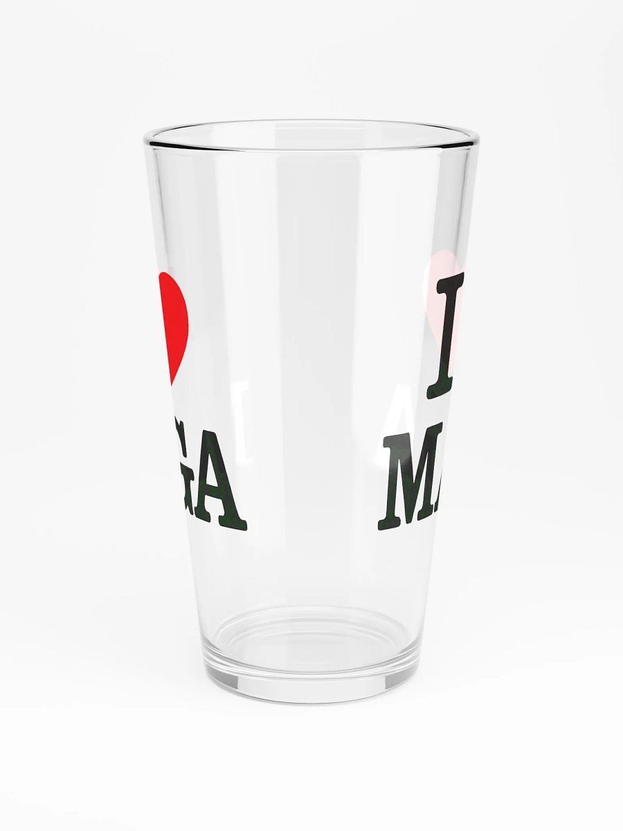 I Love MAGA - Glass product image (6)