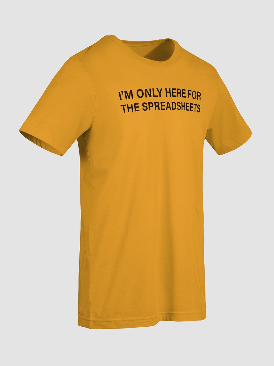 I'm Only Here for the Spreadsheets product image (33)