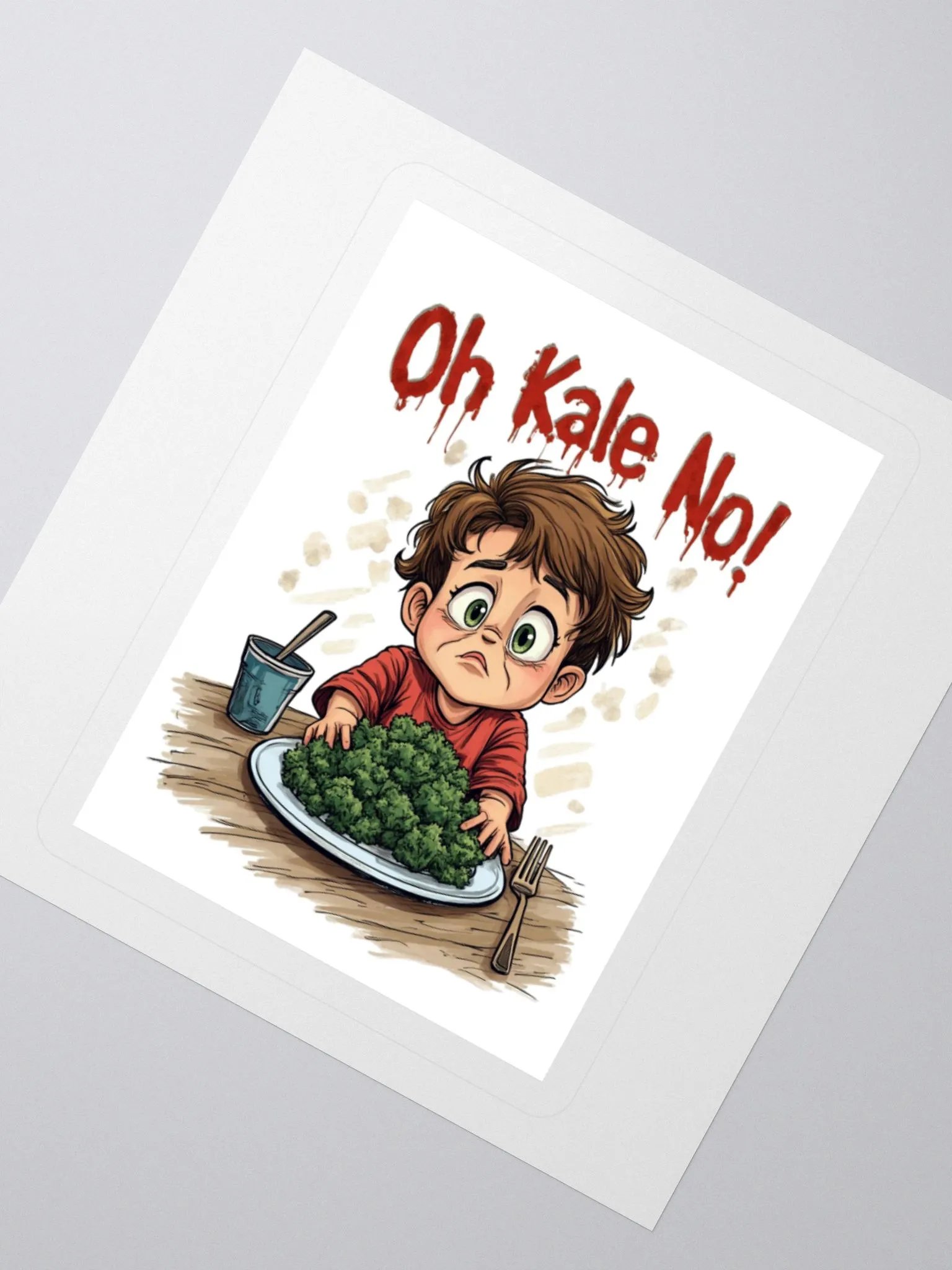 Oh Kale No! Sticker Pack product image (6)