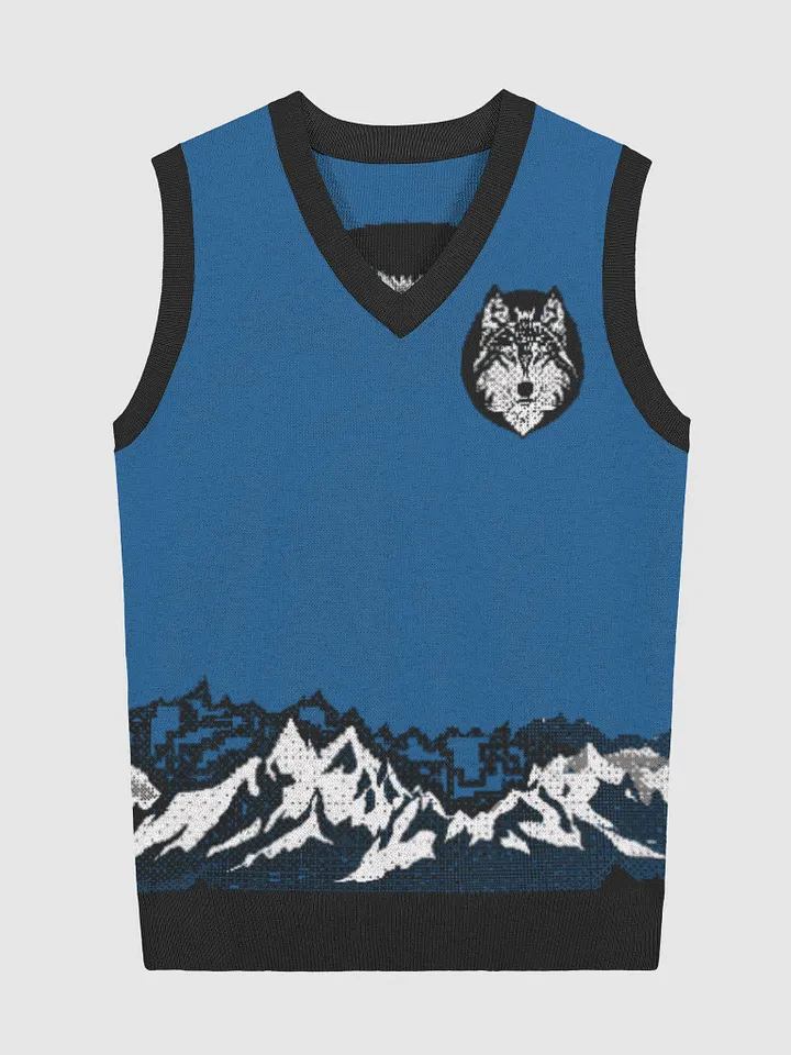 Timber Wolf Knitted Vest product image (1)