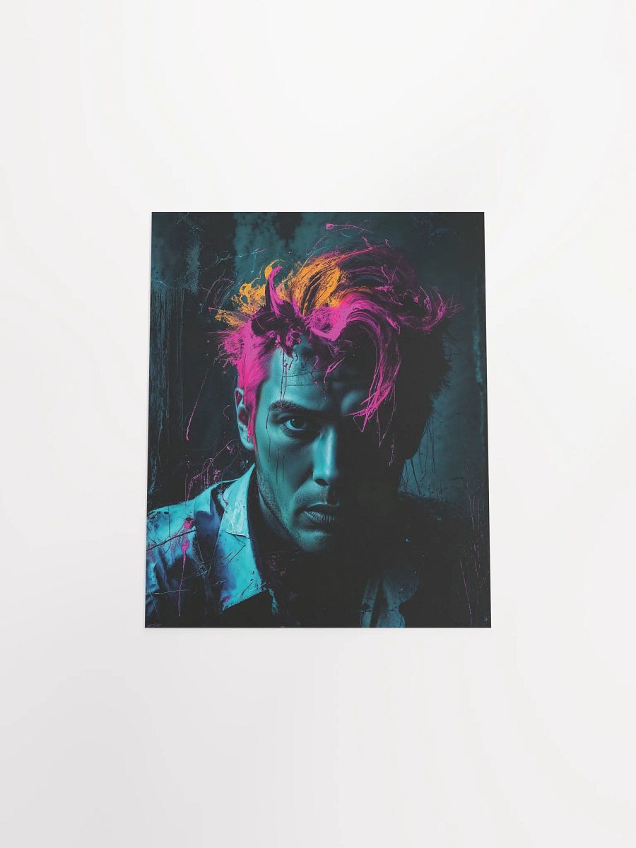 Neon Rebellion Matte Poster product image (52)