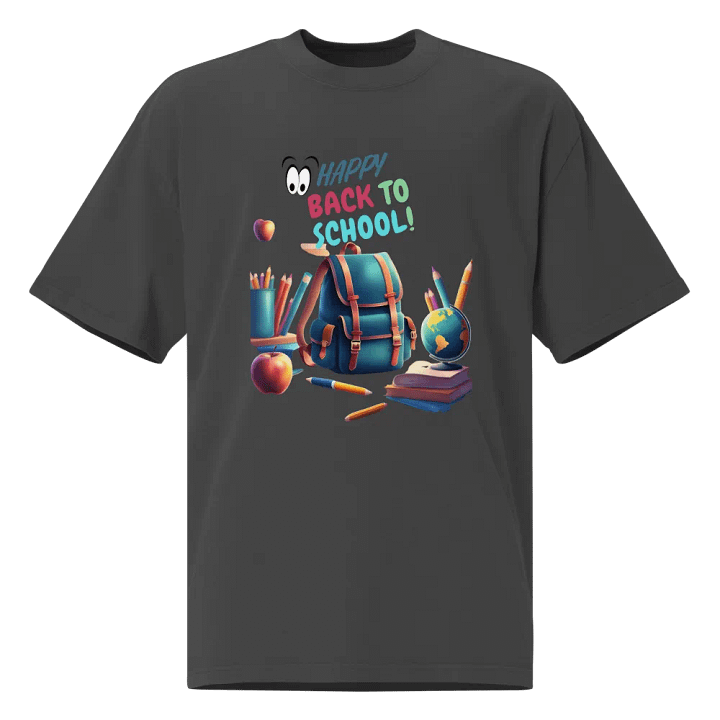 Back to School Nostalgia Oversized Tee product image (1)