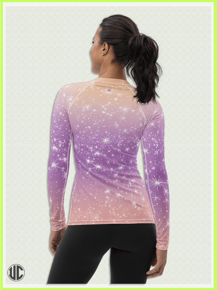 Cosmic Dusk - Women's Rash Guard product image (2)