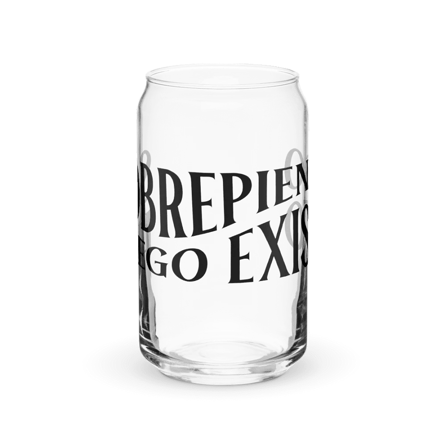 Sobrepienso, Luego Existo Vaso de Cristal product image (2)
