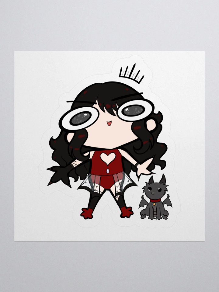Gremolin Velvet and Daemon Sticker product image (1)