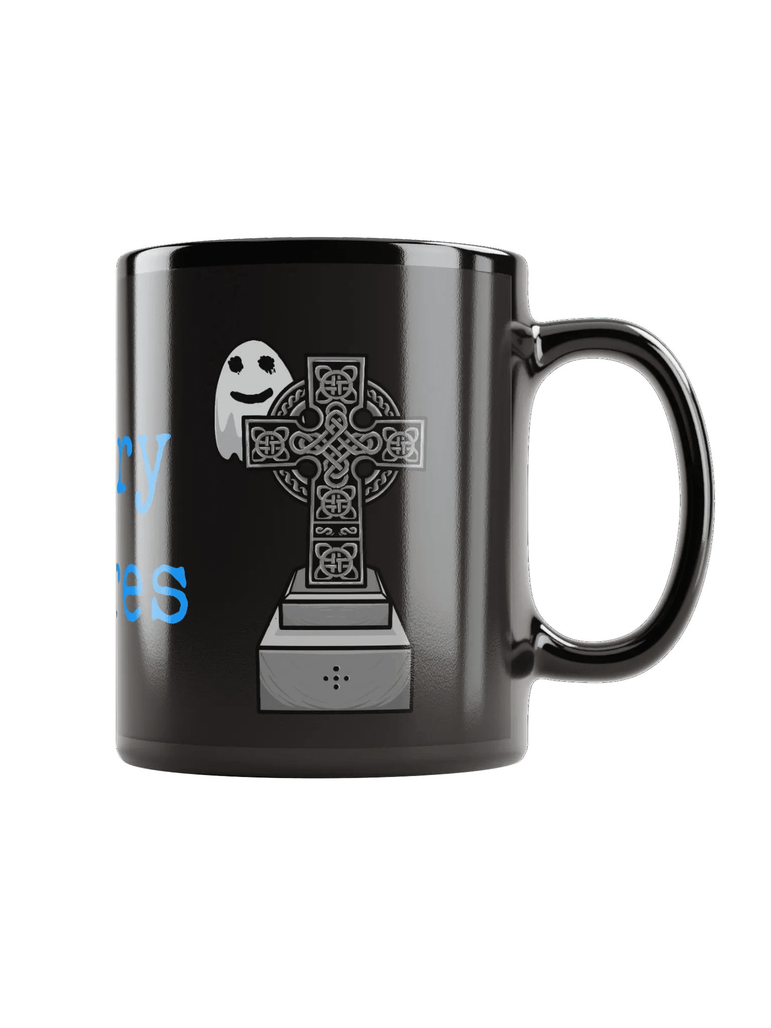 ghost behind cross 11oz/15oz mug product image (1)